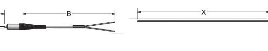 Miniature MgO Thermocouples