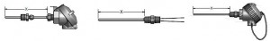 Fixed-Sheath Thermocouple Assemblies with General-Purpose Connection Heads